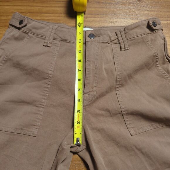 Pistola Pants Womens 30 High Rise Straight Leg Ankle Twill Gorpcore Casual - Picture 12 of 12